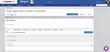 PROJETS - Ré-attribuer la propriété d'un projet.mov
