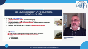 1er colloque anniversaire GIS Autisme et TND / Mohamed JABER / Modèles expérimentaux et applications cliniques
