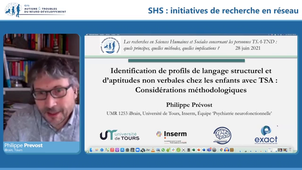 Les recherches en Sciences Humaines et Sociales pour les personnes concernées par les TSA-TND : quels principes, quelles méthodes, quelles implications ? - Axe 1 - Évaluation et compréhension du fonctionnement et du développement « atypique »