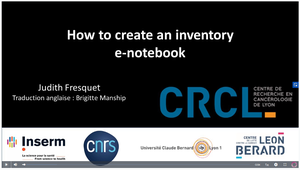 CLE : 6 - Inventories Training (EN)