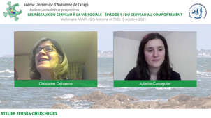 16ème Université d'Automne de l'ARAPI - Episode 1 : du cerveau au comportement - atelier jeunes chercheurs et clinicien du matin