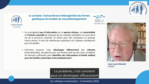1er colloque anniversaire GIS Autisme et TND / Jean-Louis MANDEL / Recherche participative en action (version sous-titrée)