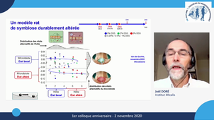 1er colloque anniversaire GIS Autisme et TND / Joël DORE / Interface génome-microbiote et Troubles du Neuro-Développement