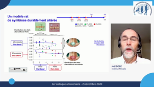 1er colloque anniversaire GIS Autisme et TND / Joël DORE / Interface génome-microbiote et Troubles du Neuro-Développement (version sous-titrée)