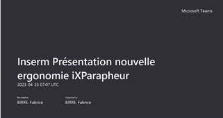 Inserm Présentation nouvelle ergonomie d'e-parapheur - webinaire d'avril 2023
