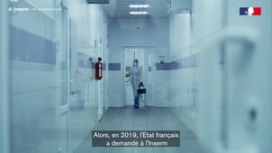 Gilles Bloch, p-dg de l’Inserm et Évelyne Jouvin-Marche, coordinatrice scientifique, présentent le Programme prioritaire de recherche (PPR) Antibiorésistance