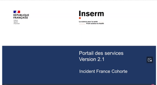 Ouvrir un ticket d’incident sur France Cohorte