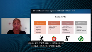 ANDREW2 (Autism and NeuroDevelopment REsearch Workshop 2) - « Exposure to pesticides and autism spectrum disorder » - Marion Mortamais - CHU de Montpellier - version sous-titrée