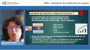 Les recherches en Sciences Humaines et Sociales pour les personnes concernées par les TSA-TND :  quels principes, quelles méthodes, quelles implications ? - Accueil et introduction - 28 Juin 2021