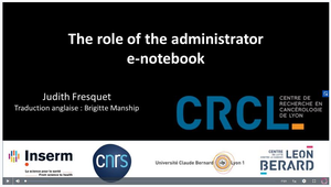 CLE : 1 - Administrator's role (EN)