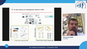1er colloque anniversaire GIS Autisme et TND / Richard DELORME / Bilan 1ère année du Centre d'Excellence inovAND