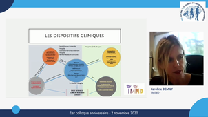 1er colloque anniversaire GIS Autisme et TND / Caroline DEMILY / Présentation du Centre d'Excellence IMIND