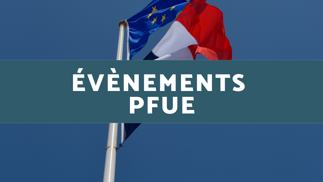 Bannière Evènements PFUE